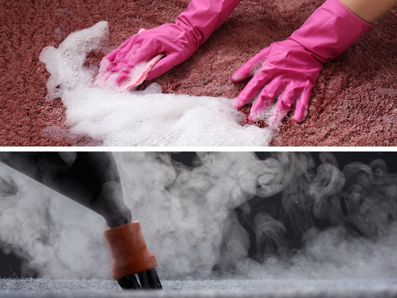 The Pros and Cons of Steam Cleaning vs Shampooing Carpets –